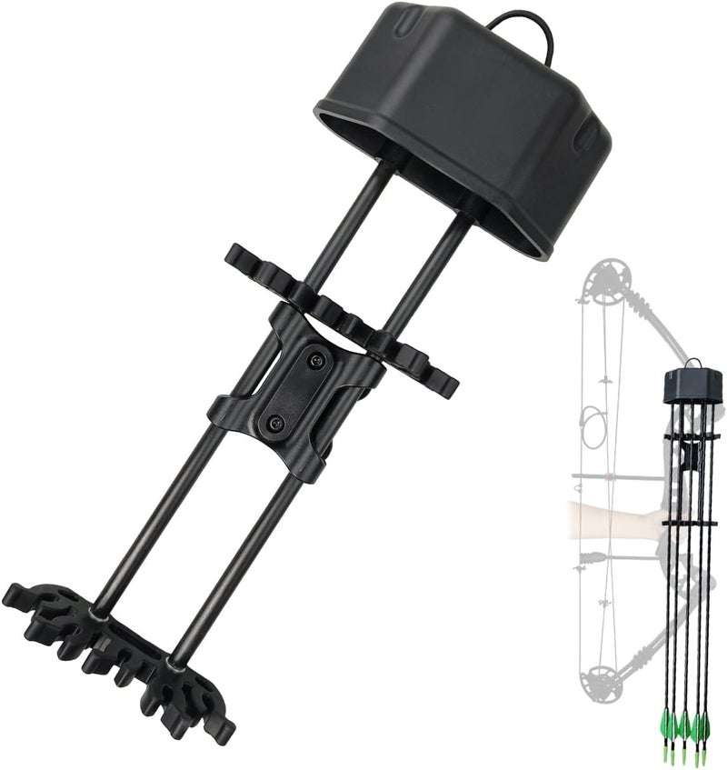 THREE ARCHERS 5 Spot Arrow Quiver for Compound Bow Quick Detach Mounted Bracket Potable Arrow Quiver for Shooting&Hunting - Image 1